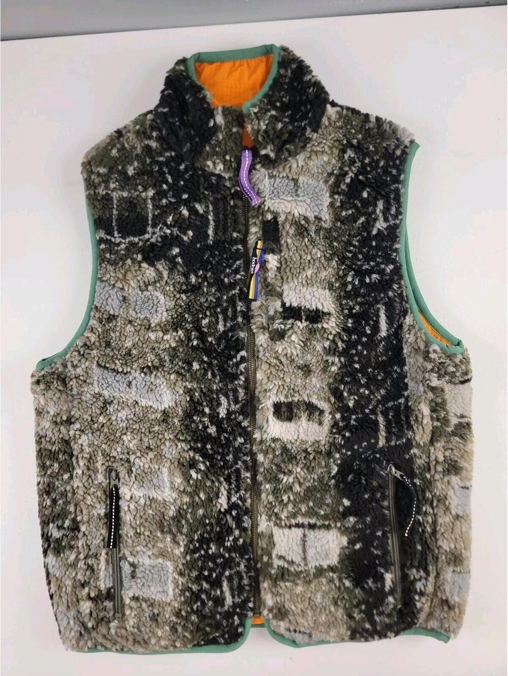 NWOT Bodega Reversable Vest Men’s Small